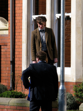 Illustration for article titled Doctor Who Filming 3/4 and 3/6